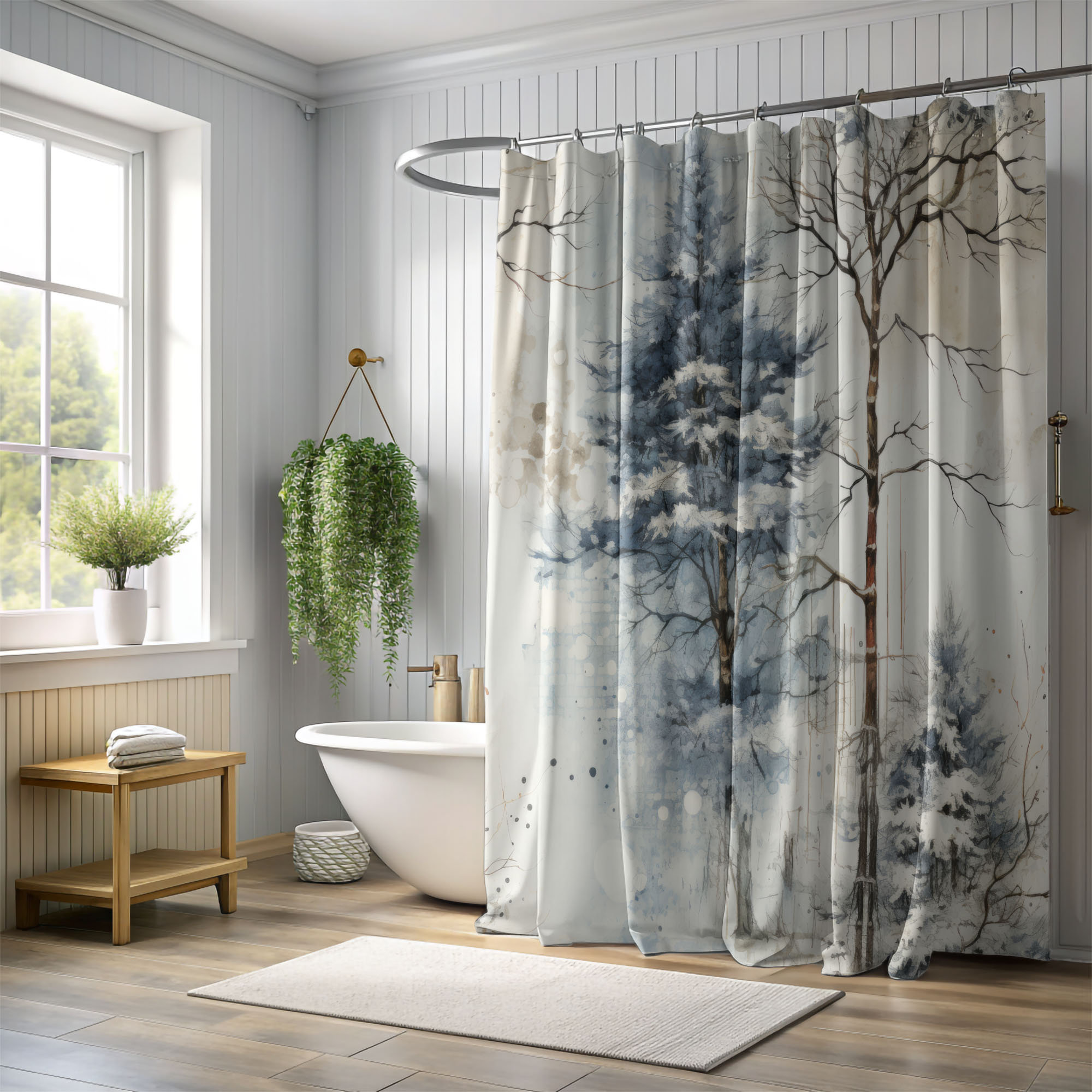 Winter Fantasy - buy Polyester Shower Curnt n